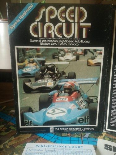 Vintage 1977 avalon hill - avalon, speed