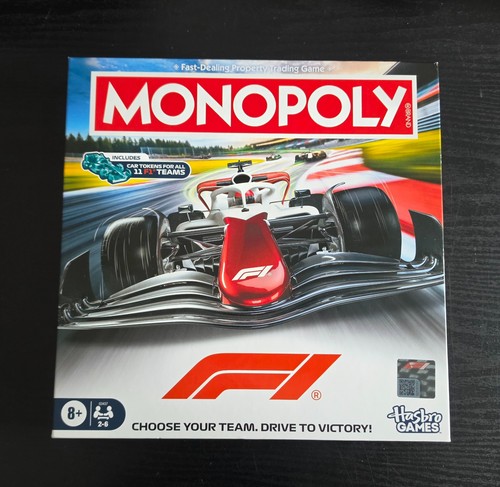 Monopoly edition board - f1, game